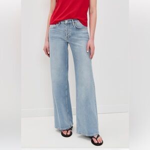 Redone Mid Rise Wide Leg